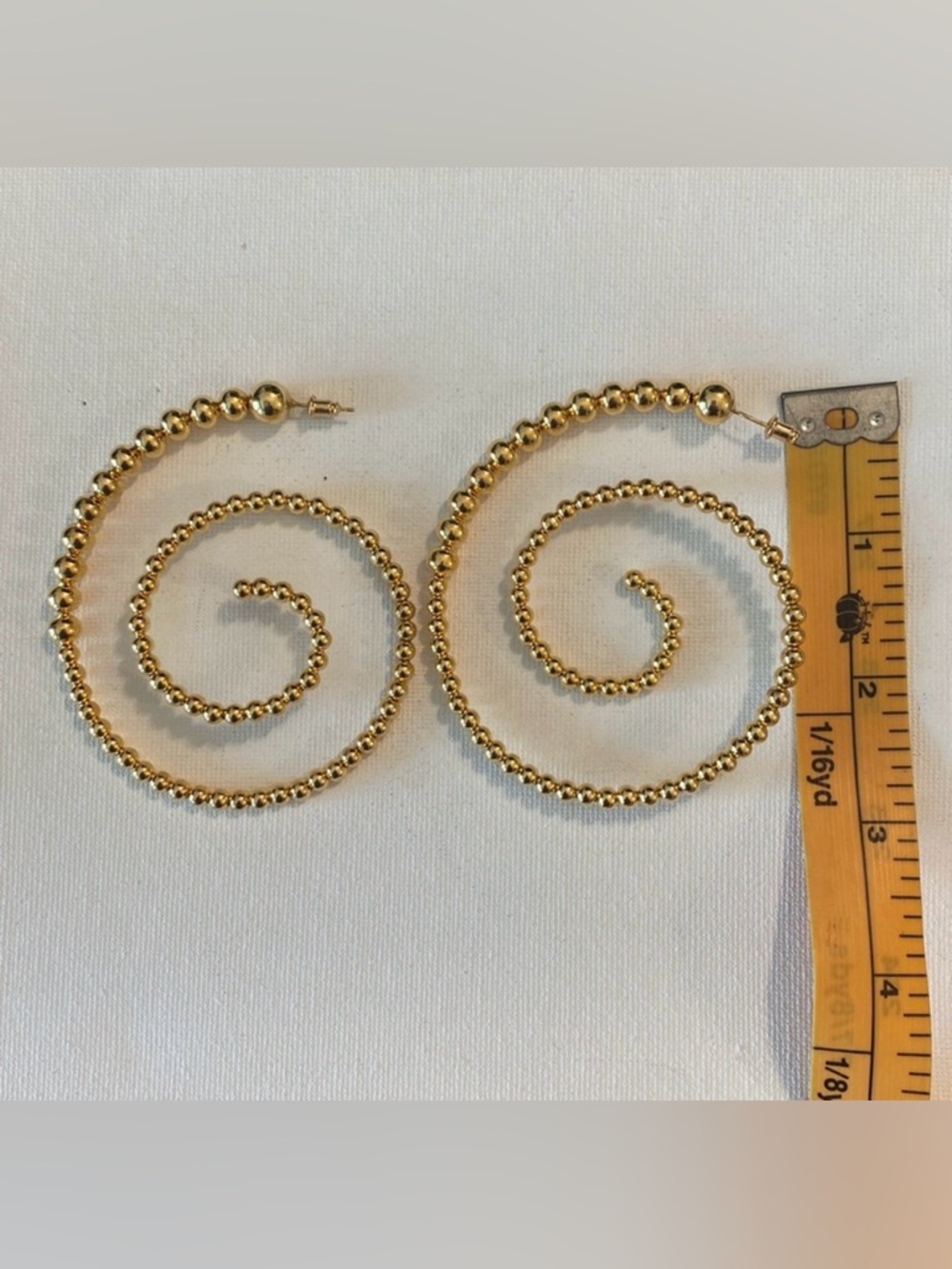 Lisa Freede 3” Hoop Earrings